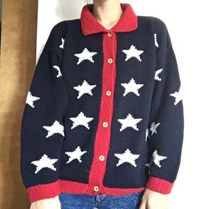 thick sweater cardigan cotton